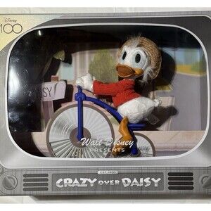Disney 100 Crazy Over Daisy Donald Duck Plush Toy 24.99 OBO